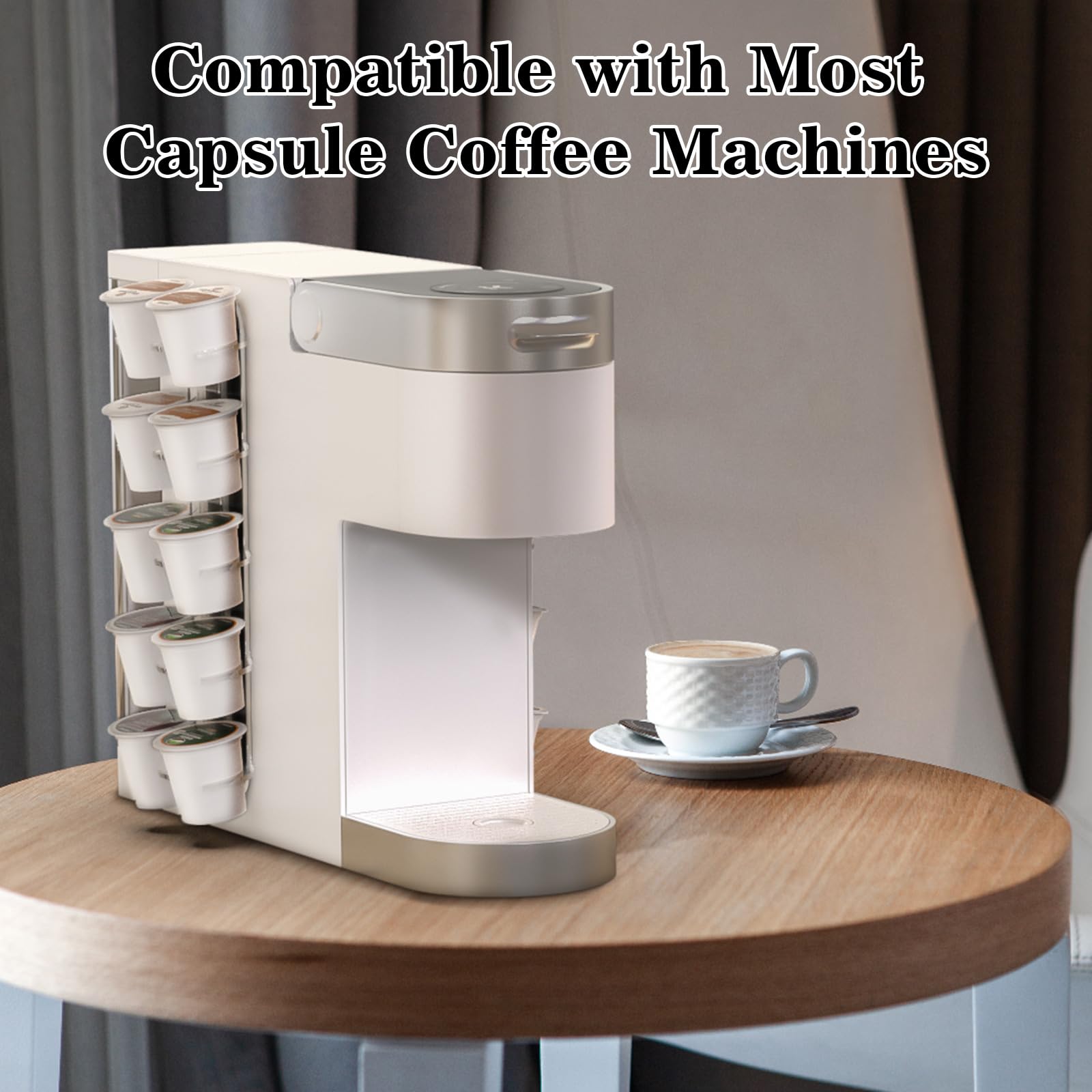 Amazon.com: NiHome Acrylic Coffee Pod Holder for Keurig, Side